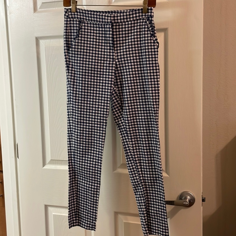 Zara checkered pants size small!